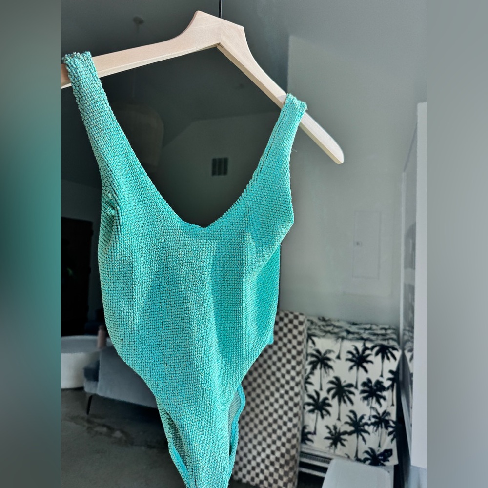 bond-eye Turquoise One Piece Bodysuit - Picture 2 of 5